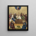 Dood van de Maagd - Meester van Heiligenkreuz — ingelijst kunstwerk aan de muur