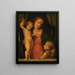 Maagd - Meester van Serumido — ingelijst kunstwerk aan de muur