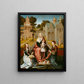 Master of St Severin - The Virgin Enthroned with St Catherine and St Mary Magdalene.webp