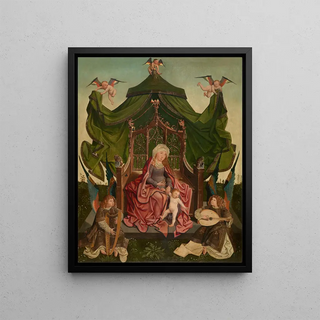 Master of the Antwerp Triptych of Maria - Madonna Enthroned.webp
