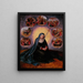 Virgin of the Seven Sorrows - Master of the Female Half-Lengths — framed artwork on a wall