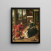 De Heilige Familie - Meester van de Legende van Sint-Maagd Maria — ingelijst kunstwerk aan de muur