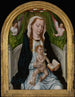 Madone - Meester van de Legende van Sint-Ursula — weergave van het kunstwerk