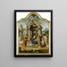 L'Adoratie der Wijzen - Meester van de Aanbidding van Groote — ingelijst kunstwerk aan de muur