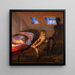 Ochtend - Fritz Syberg — ingelijst kunstwerk aan de muur