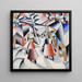 Morning in the village after the snowstorm - Kazimir Malevich — wall display of the artwork