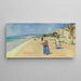 Reproductie van het schilderij van de ochtend op de Promenade des Anglais - Edvard Munch