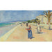 Reproductie van het schilderij van de ochtend op de Promenade des Anglais - Edvard Munch
