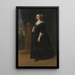 Maria Hartmansdr de Custere wife of Willem Kettingh - Mattheus Verheyden — framed artwork on a wall