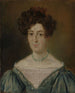Portret van Bénédicte Dorthea Thaulow - Matthias Stoltenberg — weergave van het kunstwerk