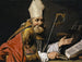 Saint Ambroise - Matthias Stom — weergave van het kunstwerk