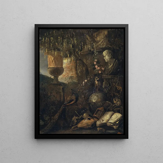 Matthias Withoos Amersfoort - Philosophisches VanitasStillleben.webp