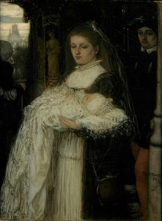 Matthijs Maris - Christening Procession in Lausanne.webp