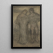 Young couple - Matthijs Maris — framed artwork on a wall