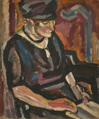 MauriceAlbert Loutreuil - Femme lisant.webp