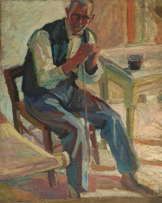 MauriceAlbert Loutreuil - Homme assis.webp