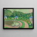 Het kasteel van Rosanbo, het bassin en de paviljoenen, schets 2 - Maurice Denis — ingelijst kunstwerk aan de muur