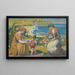 van Maurice Denis - De eerste stappen van Domi Silencio — ingelijst kunstwerk aan de muur