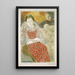 Sur le canapé argenté pâle - Maurice Denis — ingelijst kunstwerk aan de muur