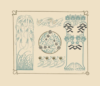 Maurice Pillard Verneuil - Abstract design based on berries leaves grasses.webp