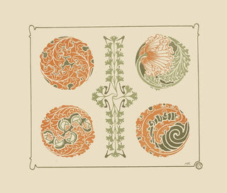 Maurice Pillard Verneuil - Abstract design based on leaf shapes.webp