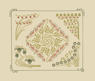 Maurice Pillard Verneuil - Abstract design based on small leaf shapes.webp