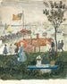 Excursionnistes Nahant - Maurice Prendergast — weergave van het kunstwerk