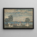 Figuren op een strand - Maurice Prendergast — ingelijst kunstwerk aan de muur