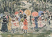 In het park - Maurice Prendergast — weergave van het kunstwerk