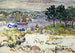 Anse met zeilboot, Maine - Maurice Prendergast — weergave van het kunstwerk