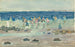 Laagwater - Maurice Prendergast — weergave van het kunstwerk