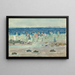 Laagwater - Maurice Prendergast — ingelijst kunstwerk aan de muur