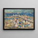 Laagwater bij Beachmont - Maurice Prendergast — ingelijst kunstwerk aan de muur