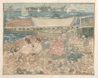 Maurice Prendergast - Shipyard Children Playing.webp