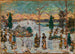 Sneeuw in april - Maurice Prendergast — weergave van het kunstwerk