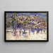 Bomen - Maurice Prendergast — ingelijst kunstwerk aan de muur