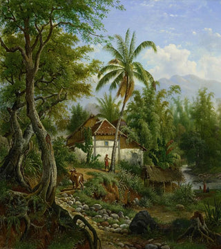 Maurits EHR van den Kerkhoff - Indisch landschap.webp
