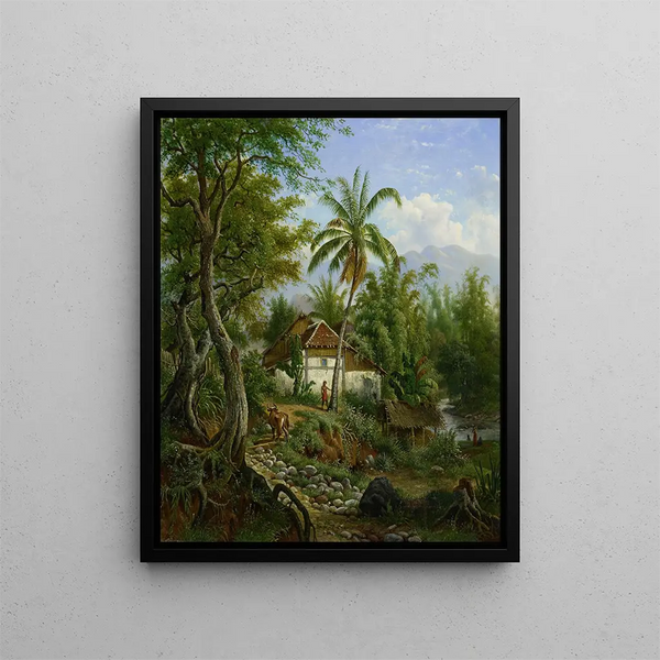 Maurits EHR van den Kerkhoff - Indisch landschap.webp
