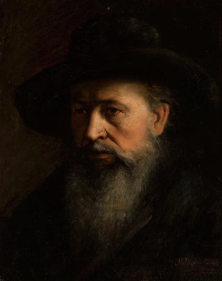 Maurycy Gottlieb - Portrait of a rabbi.webp