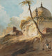 Mausolée in ruïne in het noorden van India - George Chinnery — weergave van het kunstwerk