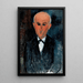 Reproductie van het schilderij Max Jacob - Amedeo Modigliani