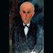 Reproductie van het schilderij Max Jacob - Amedeo Modigliani