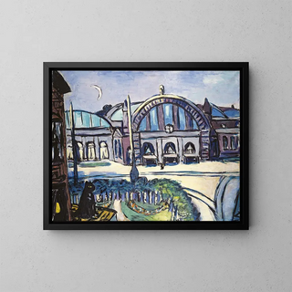 Max Beckmann - Frankfurt Main Station.webp