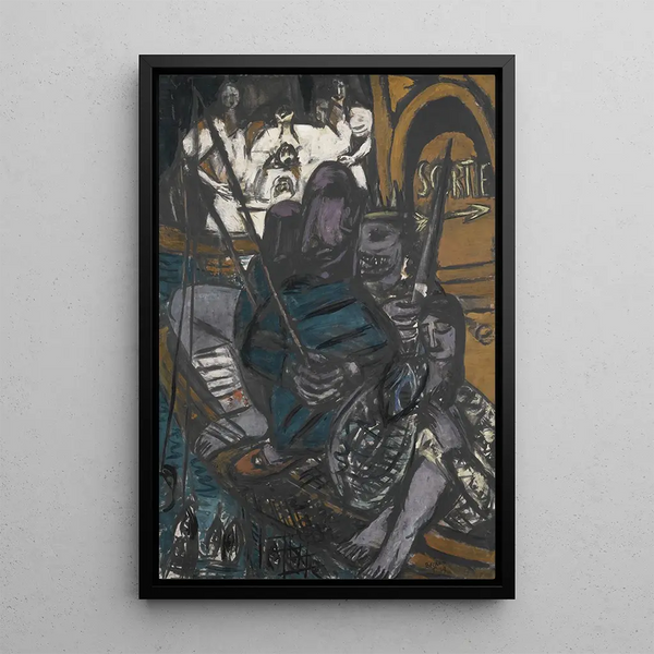 Max Beckmann - Kinder des Zwielichts Orkus Children of the twilight Orcus.webp