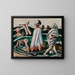 Lido - Max Beckmann — ingelijst kunstwerk aan de muur