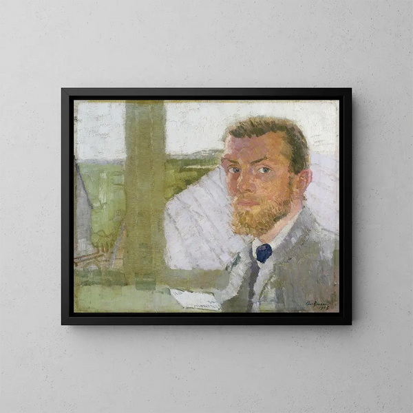 Reproductie van het schilderij Zelfportret - Max Beckmann
