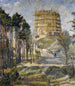Waterkasteel in Hermsdorf - Max Beckmann — weergave van het kunstwerk