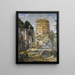 Waterkasteel in Hermsdorf - Max Beckmann — ingelijst kunstwerk aan de muur