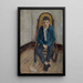 Portret van de schilder Walter Kurt Wiemken - Max Birrer — ingelijst kunstwerk aan de muur