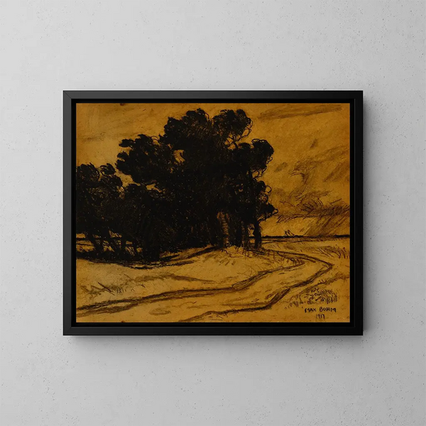 Zonder titel - Max Bohm — ingelijst kunstwerk aan de muur